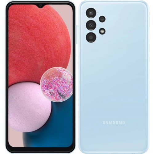 Galaxy A13 - 6.6" - 64GB ROM - 4GB RAM - 50MP - Dual SIM - 4G LTE - Fingerprint - 5000mAh - Blue