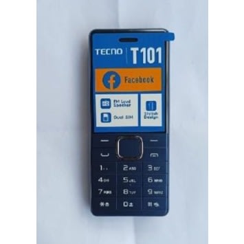 T101 Dual Sim - 32MB ROM +32MB RAM - Torchlight - FM - Deep Blue