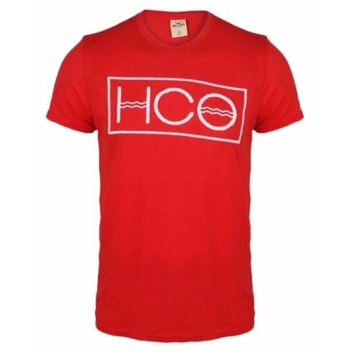 Hollister Men's Embroidered Print T-shirt