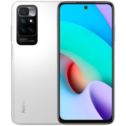Redmi 10 2022 - 6.5" - 128GB ROM - 4GB RAM - Dual SIM - 4G LTE - 50MP - 5000mAh - White