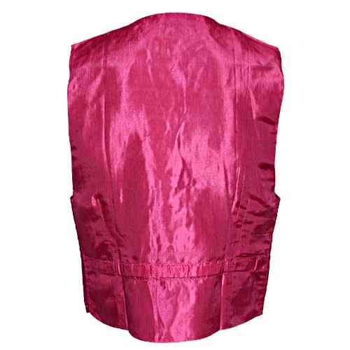 Men's Waistcoat - Fuchsia Pink - Mwc-1431