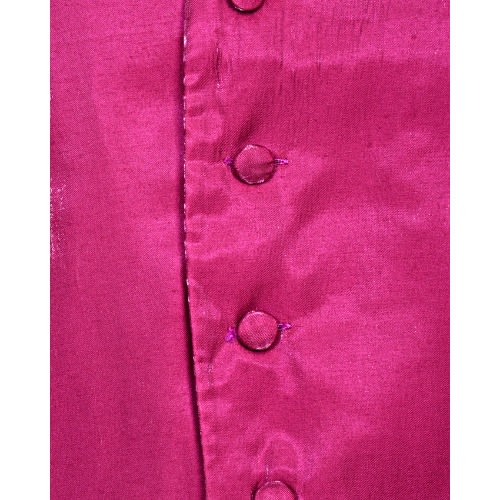 Men's Waistcoat - Fuchsia Pink - Mwc-1431