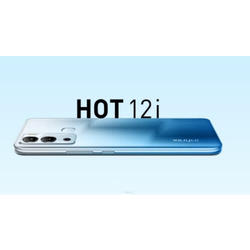 Hot 12i - 6.6" - 3GB RAM - 64GB ROM - Dual SIM - 4G LTE - Fingerprint - 5000mAh -  Horizon Blue