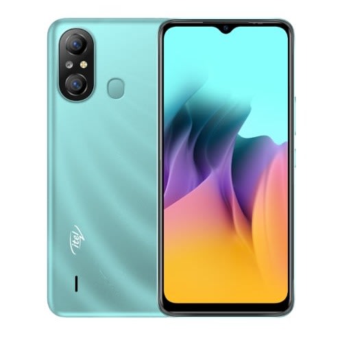 Itel A58(a661w)-6.6" Hd+-16gb Rom/1gb Ram-5mp+qvga-4000mah-fingerprint- Black