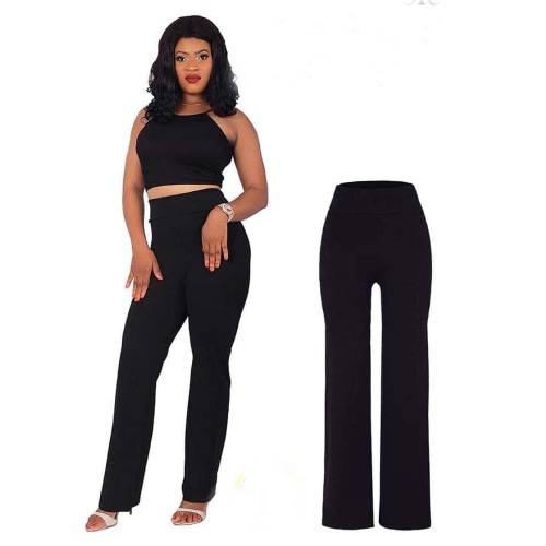 Ladies Casual Trouser-Black