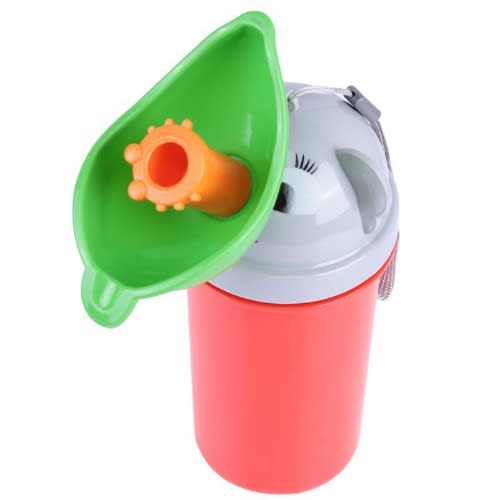 Portable Baby Child Potty Urinal Emergency Toilet - Red