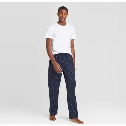 Men's Knit Flamingo Pyjamas Set