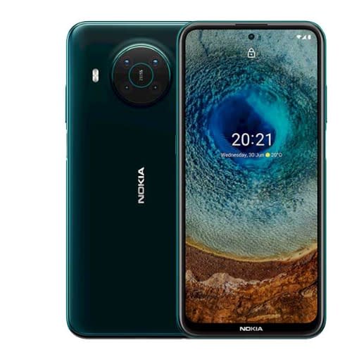 X10 - Hybrid Dual - 128GB ROM -6GB RAM - 5G - 6.67 Hd+- 48mp Camera - 4470mAh- Fingerprint - Forest