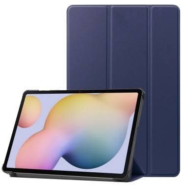 Leather-style Case With S Pen Holder For Samsung Galaxy Tab S8- Blue