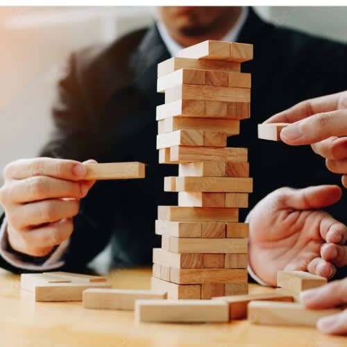 Jenga - Block Game For Kids And Adults - 48 Pieces