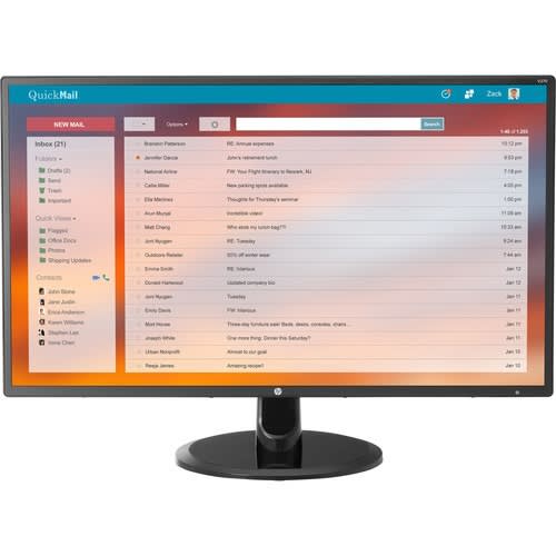 V270 27" Monitor IPS W/LED BACKLIT VGA DVI SPEC BLACK
