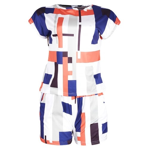 Geometric Top & Short
