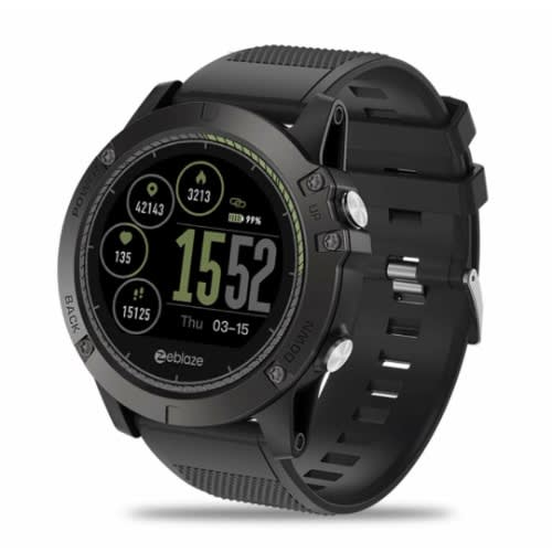 Zeblaze Vibe 3 Hr Smartwatch Ip67 Waterproof Wearable Device Heart Rate Monitor.
