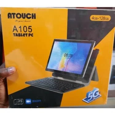 A105 Kids Educational Tablet Pc - 10.1" - 128GB - 4GB - Dual Sim - 6000mAh - Keyboard