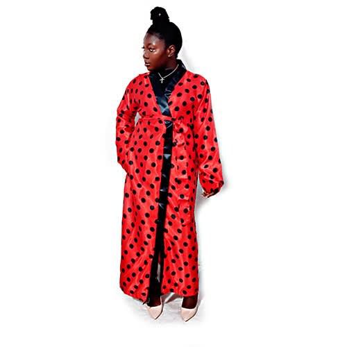 Polka Dot Co-ordinate Dress for Women - Skirt and Jacket