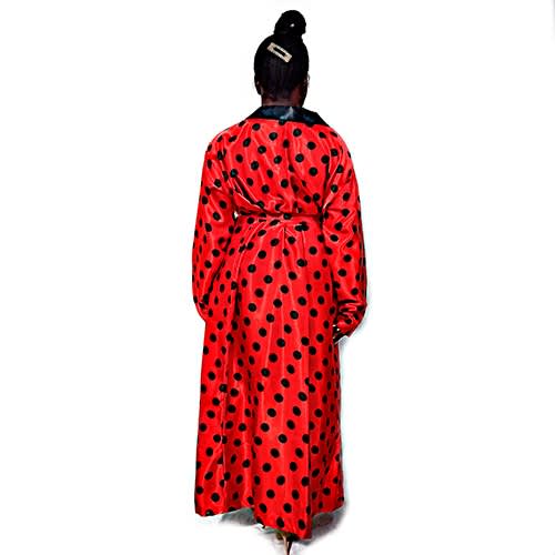 Polka Dot Co-ordinate Dress for Women - Skirt and Jacket