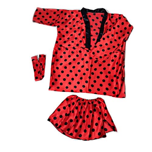 Polka Dot Co-ordinate Dress for Women - Skirt and Jacket