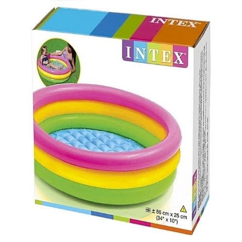 Colourful 3 Rings  Big Baby Sunset Glow Swimming Pool