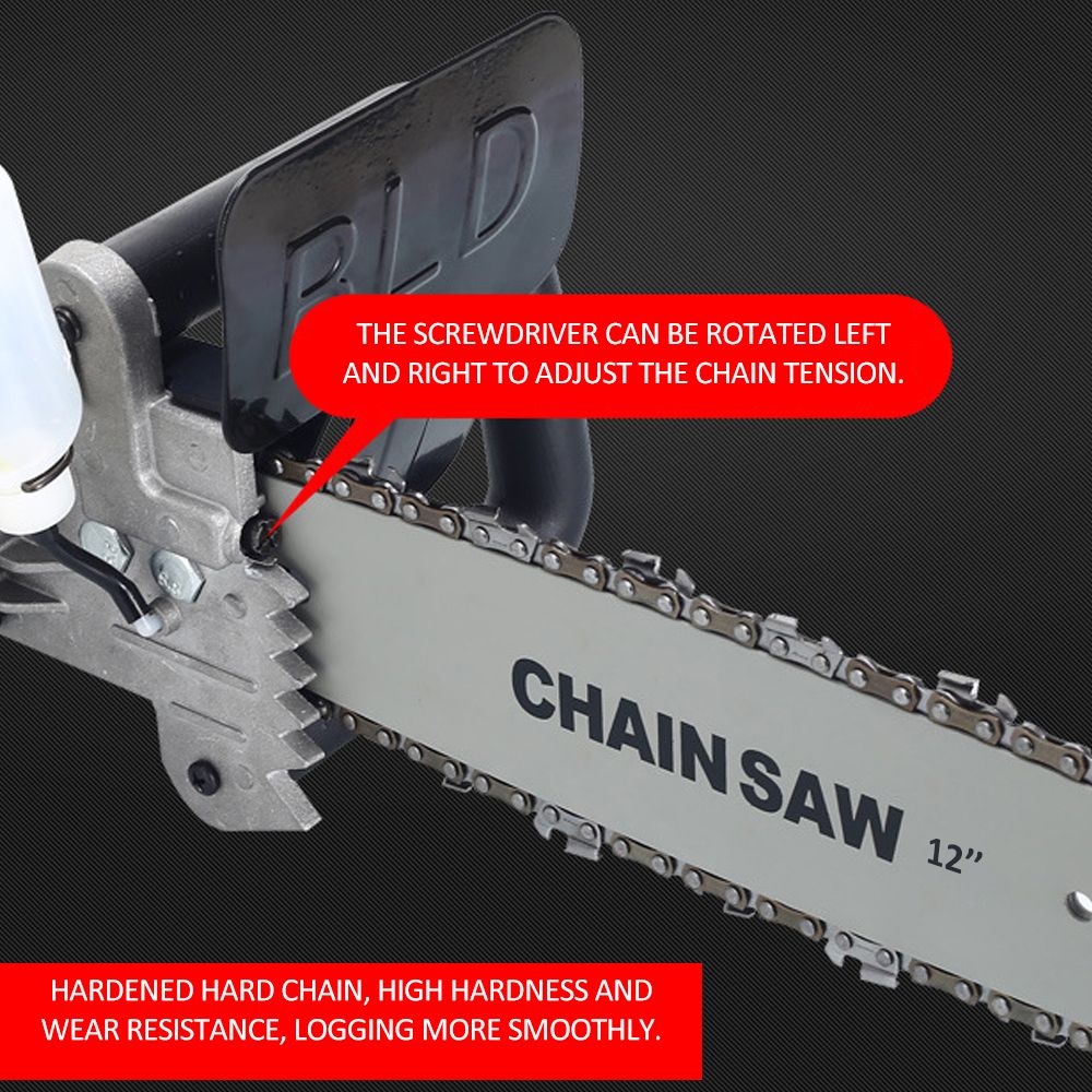 12 Inch Chainsaw Refit Conversion Kit Chainsaw Bracket Set