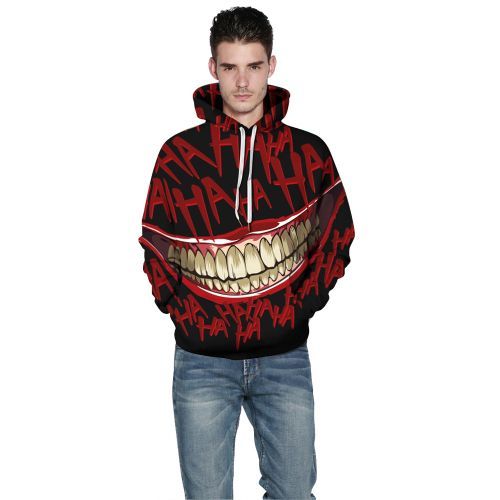 Parent-child Clown Hooded Sweater---ParentQYXH176-TZ237