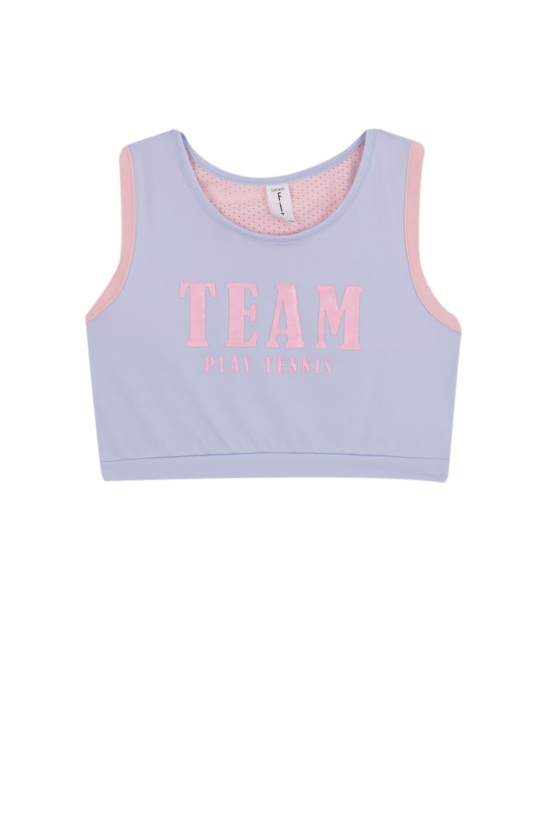 Girl Regular Fit Sleeveless Knitted Athlete - Blue