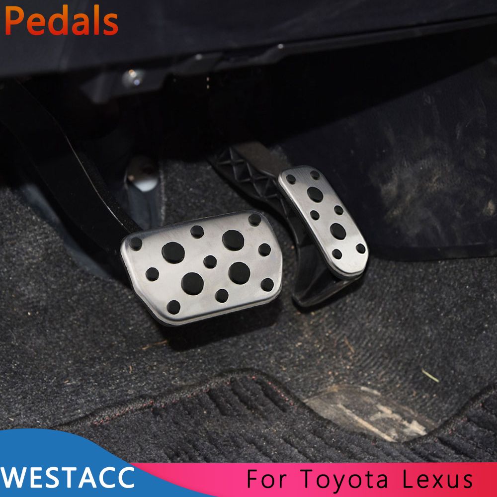 AT Car Pedals For Toyota Rav4 Auris Avensis Corolla Prius Facelife For Lexus NX NX200T