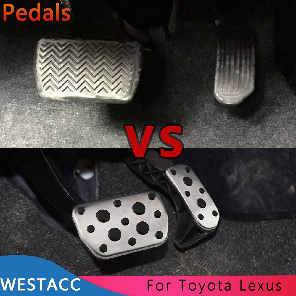 AT Car Pedals For Toyota Rav4 Auris Avensis Corolla Prius Facelife For Lexus NX NX200T