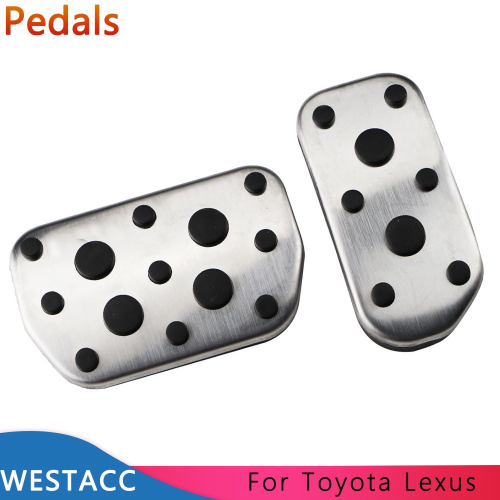 AT Car Pedals For Toyota Rav4 Auris Avensis Corolla Prius Facelife For Lexus NX NX200T