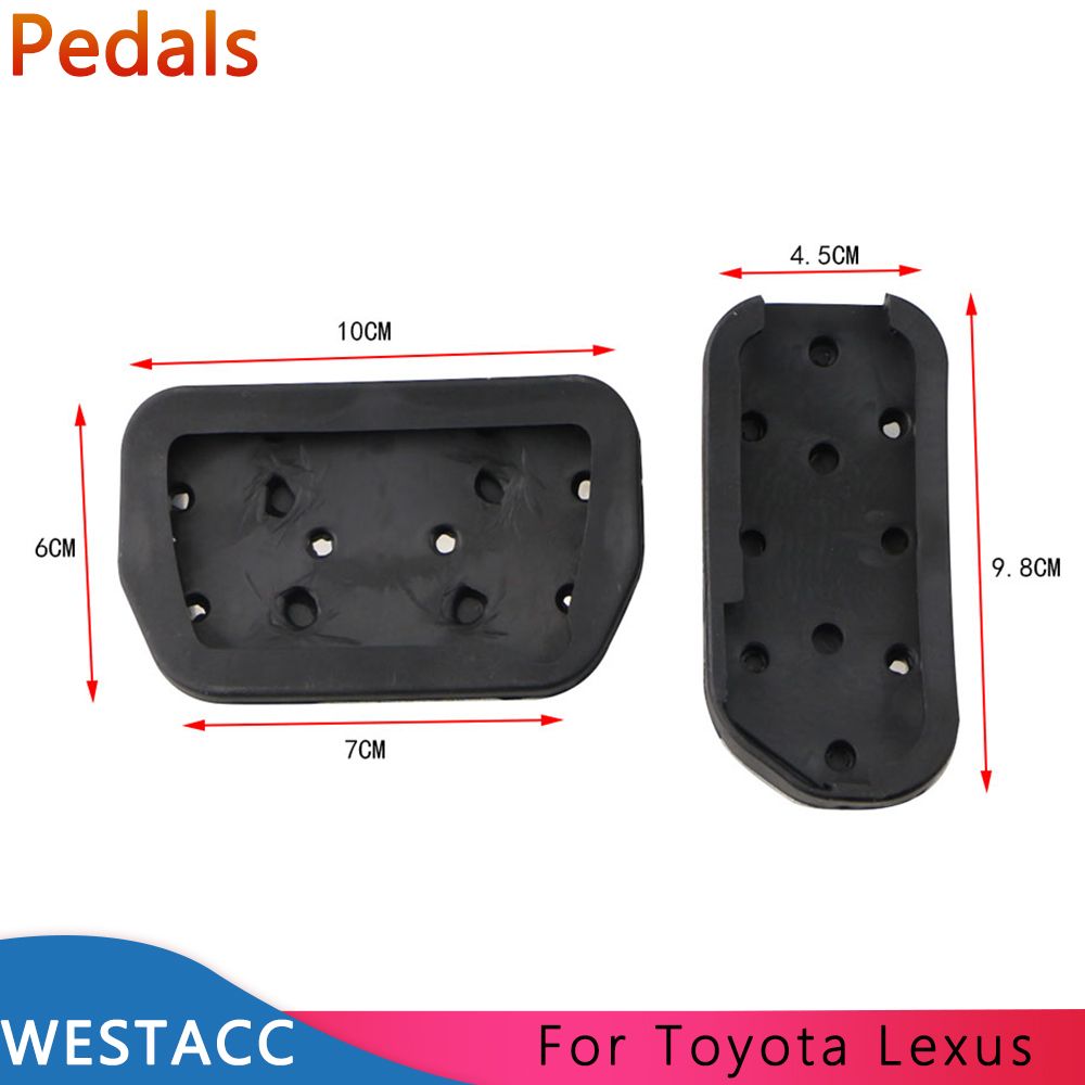 AT Car Pedals For Toyota Rav4 Auris Avensis Corolla Prius Facelife For Lexus NX NX200T