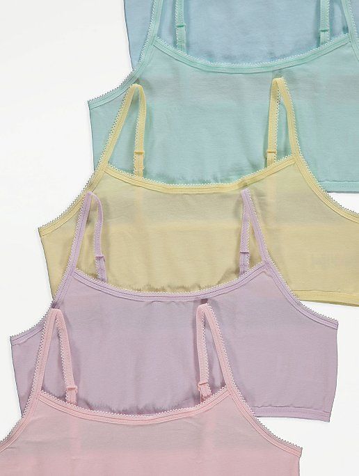 Pastel Crop Tops 5 Pack