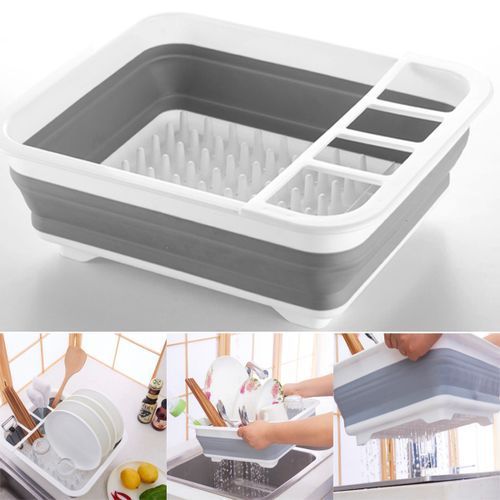 Collapsible Folding Dish Drainers Camping