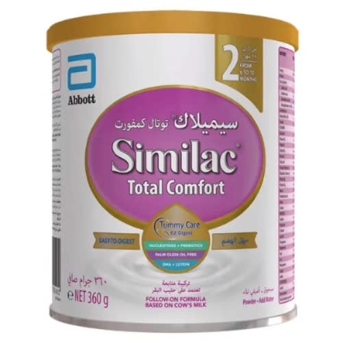 Similac Total Comfort Infant Formula For 6-12 Months - 360g