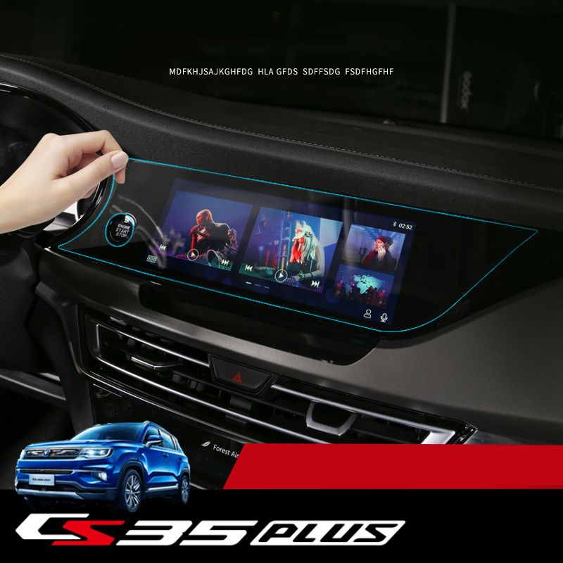 Lsrtw For Changan Cs35 Plus Car Navigation Gps Screen Film