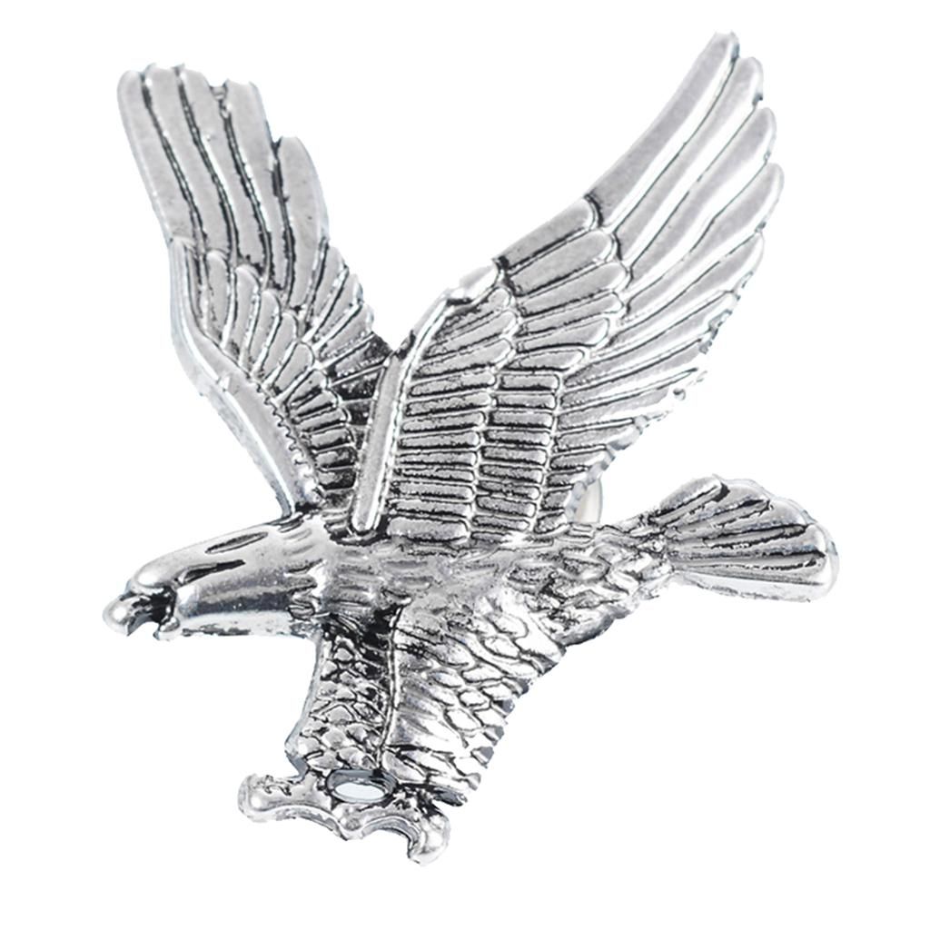 2Pcs Charms Accessory Bald Eagle  Lapel Pin Brooch For Men
