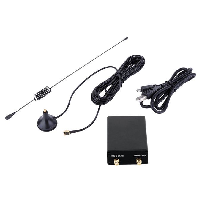 0.1MHz-1.7GHz Full Band HF RTL-SDR USB Tuner Receiver R820T+8232 Ham