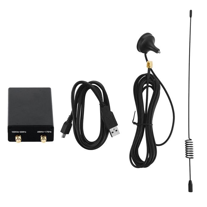 0.1MHz-1.7GHz Full Band HF RTL-SDR USB Tuner Receiver R820T+8232 Ham