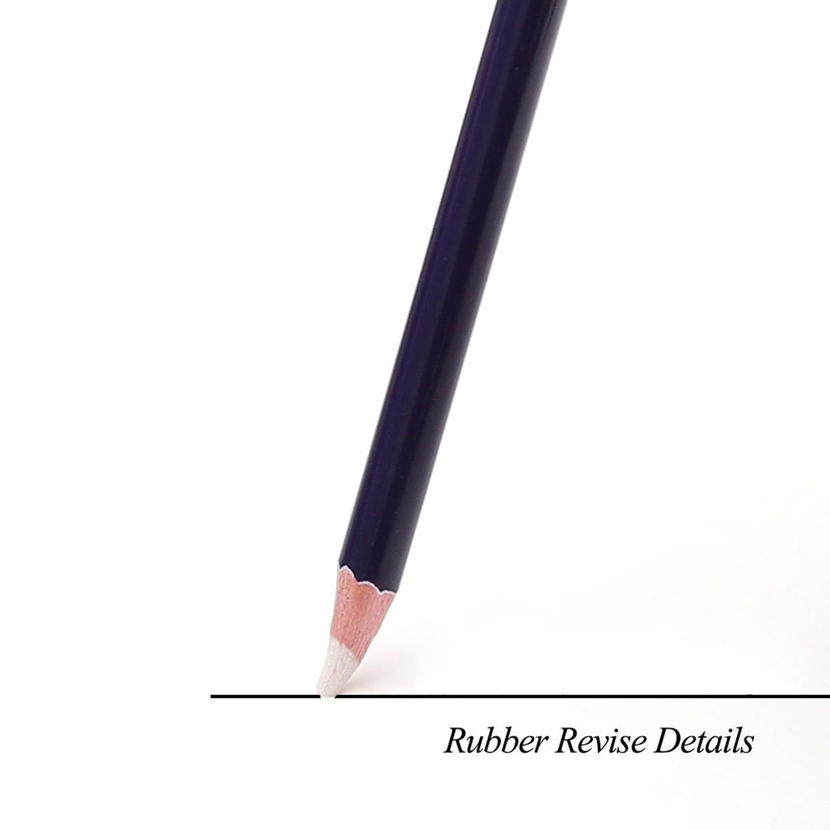 6pcs  Rubber Eraser Pencil Highlight Erasing For
