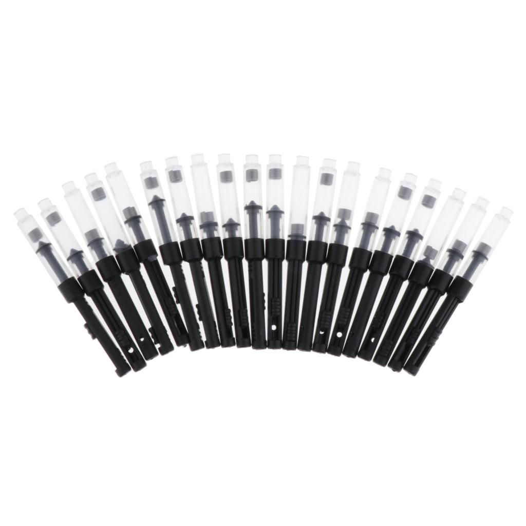 20 Pieces Fountain Pen, Refill Ink  For Pen
