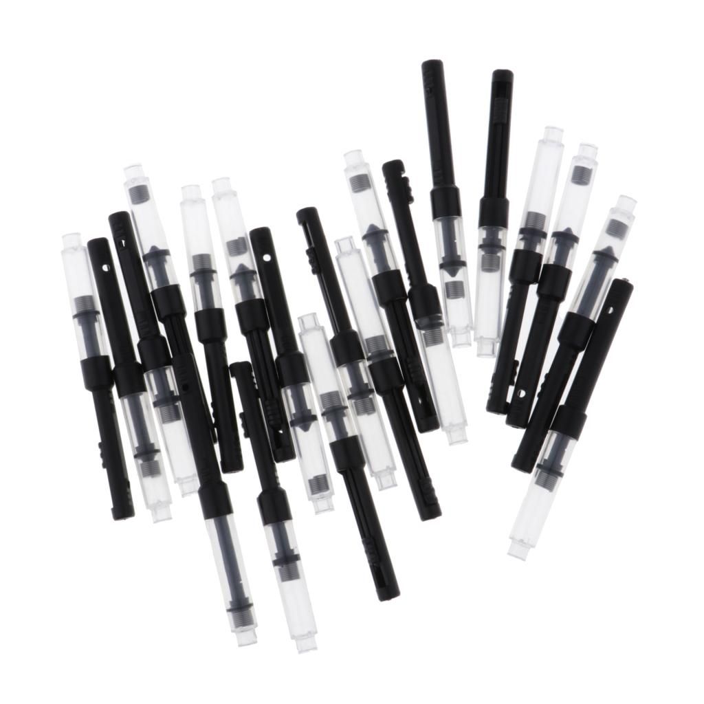 20 Pieces Fountain Pen, Refill Ink  For Pen