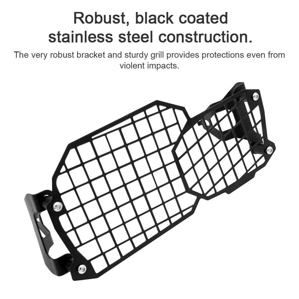 Motorcycle Headlight Protector Grille Guard Cover for Motorcycle Headlamp Motorcycle HeadLight Grille Protections Cover
