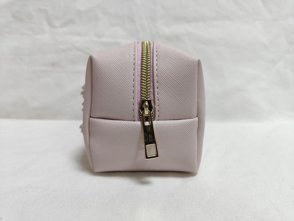 Korean Style Girl Mini Letter Pack Personalized Buggy Bag Candy Towel Embroidery Bags Student Pencil Case Pu Water-Repellent Cloth Bags
