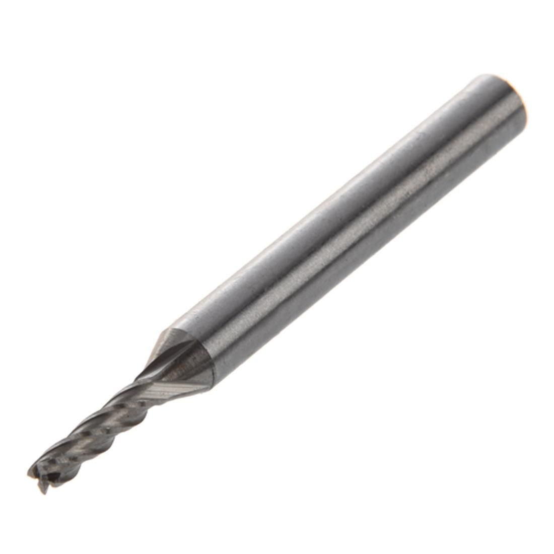 3mm×6mm×12mm×60mm 4 HSS AL End Milling Cutter Tool