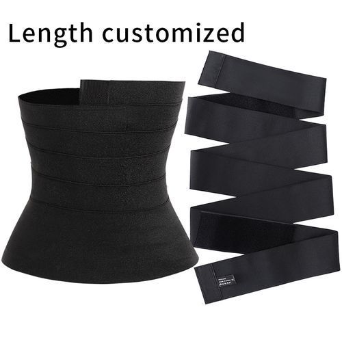 Waist Trainer Tummy Wrap Flat Tummy Waist Trimmer Belt - M