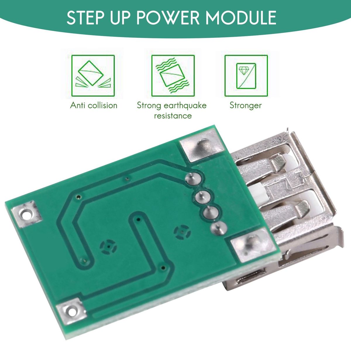 DC-DC Input 0.9V-5V to 5V Output USB Charger