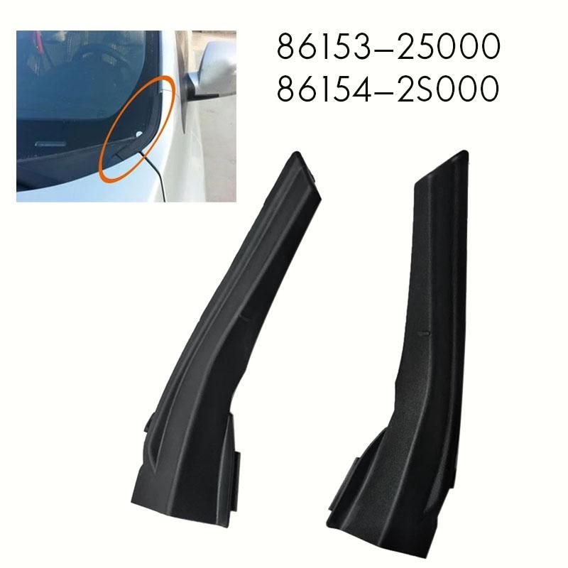 Car Front L+R Wiper Diversion Cover Plate for Hyundai Ix35