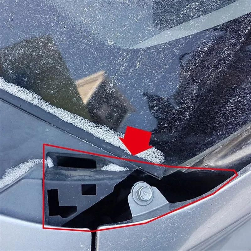 Car Front L+R Wiper Diversion Cover Plate for Hyundai Ix35