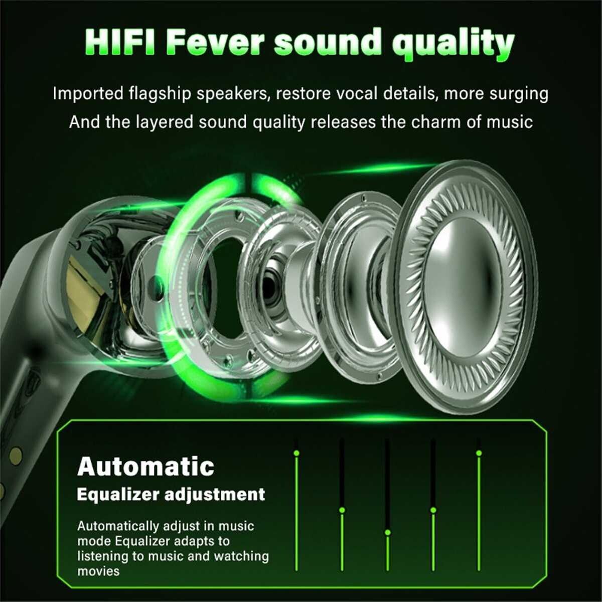 G11 Wireless Fingerprint Touch Gaming Bluetooth Headset