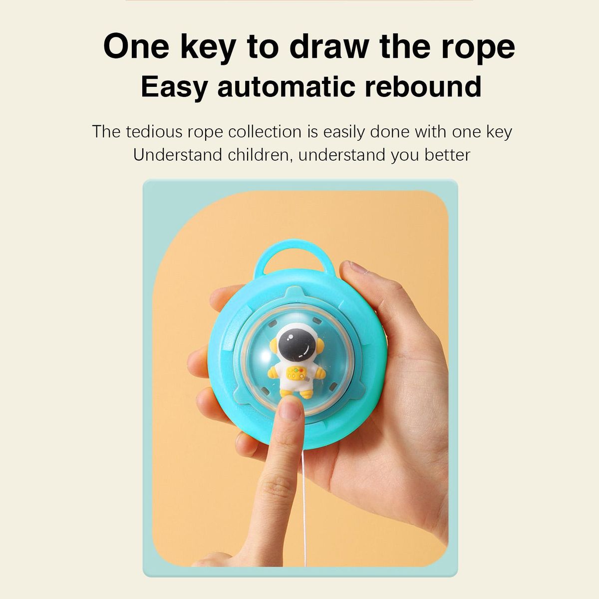 Parent Child Interaction Toy Solo Practice Device Blue