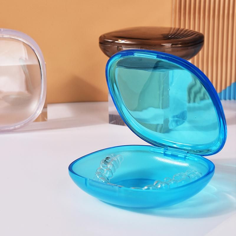 Y-kelin Denture Care Box Dental Fixer Protector Orthodontic Supplies Storage  Oral Hygiene Breathable Support Dropshipping
