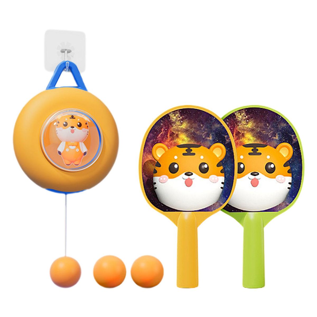 Tennis Trainer Self Training Set Self Tiger Host Stickers